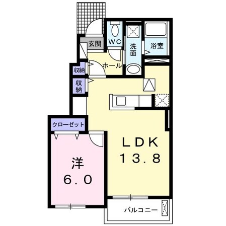 ガーデン　ブリーゼの物件間取画像